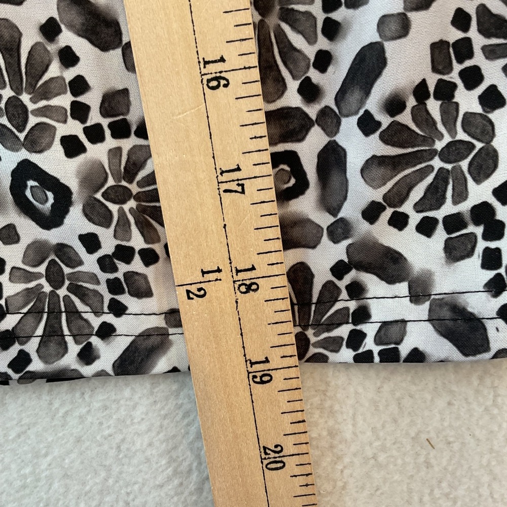 RipSkirt Hawaii Length 2 Wrap Skirt Mosaic Black White Large Swimsuit Coverup - Picture 3 of 9